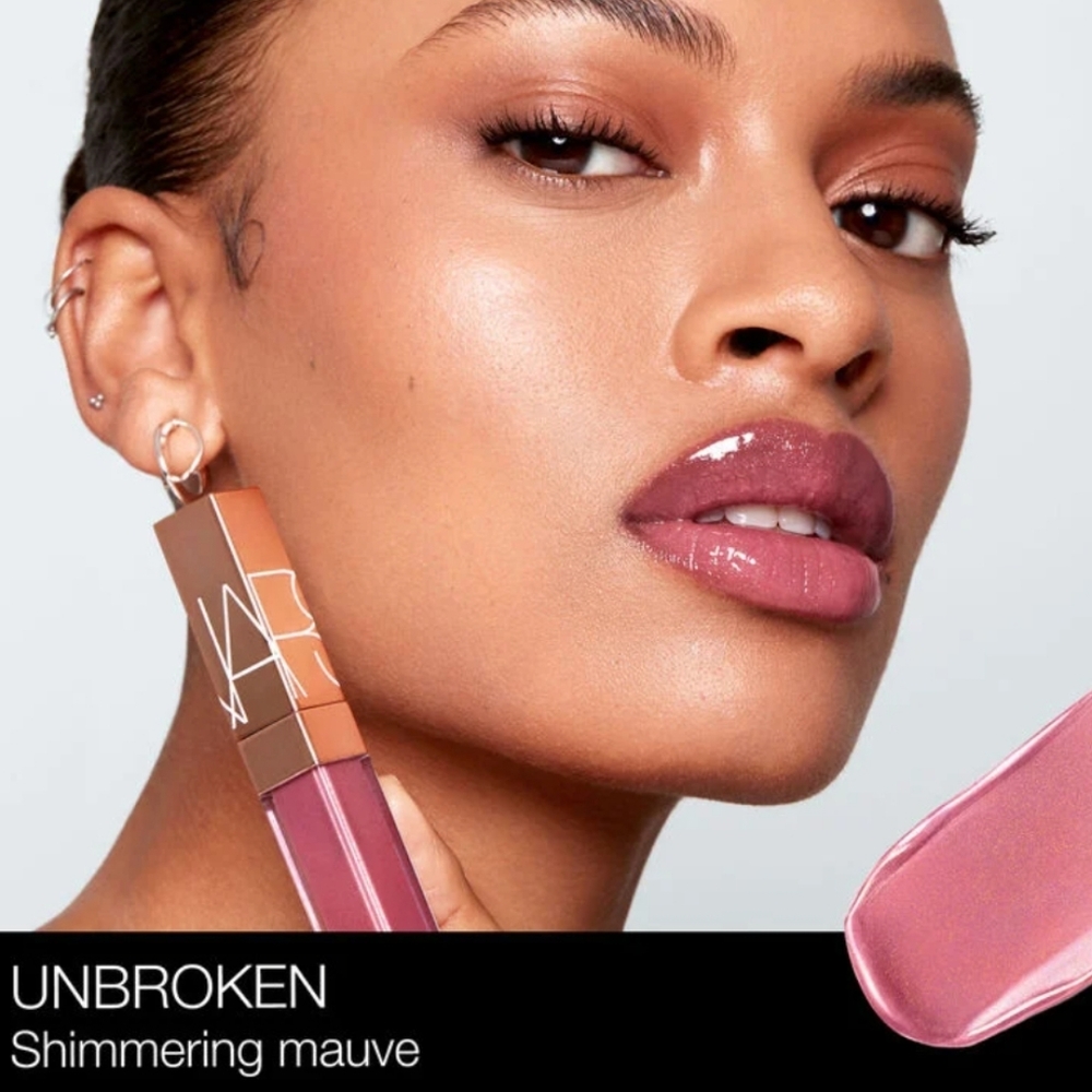 NARS Mini Afterglow Lip Shine Duo: Orgasm & Unbroken, 3.7ml x2, NIB - Picture 3 of 5